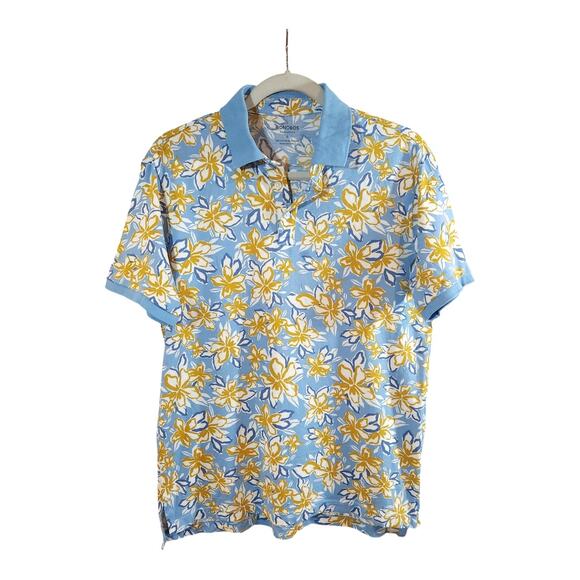 Bonobos Other - Bonobos Standard Fit Short Sleeve Pique Knit Floral Polo Golf Shirt Men's S